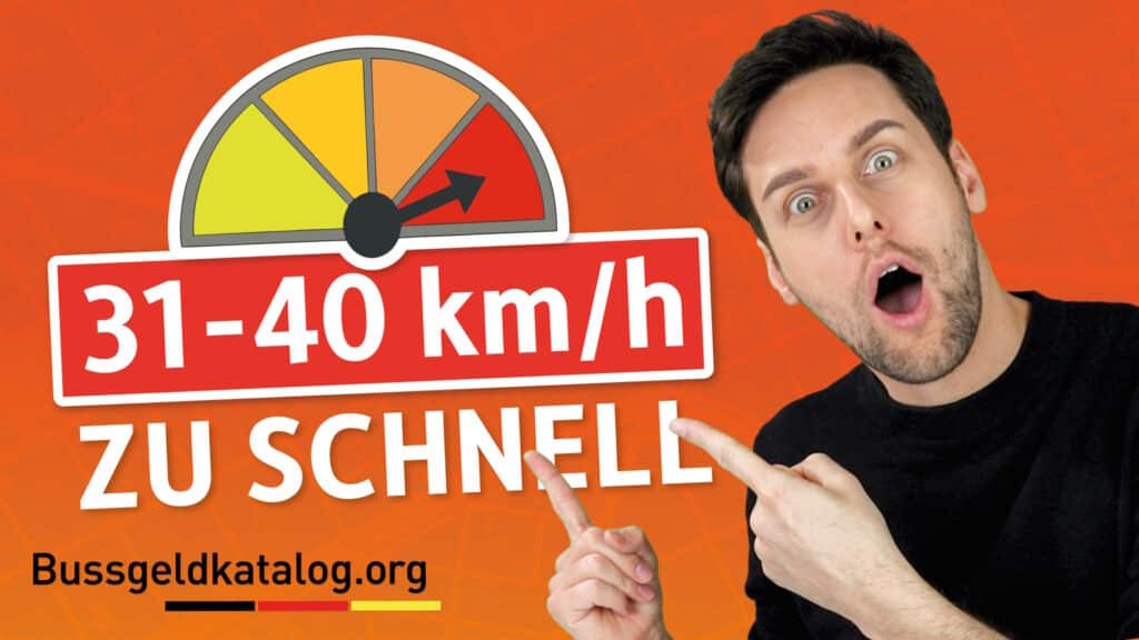 Sie wurden mit mehr als 31 km/h zu viel erwischt? Erfahren Sie hier, womit Sie jetzt rechnen müssen!