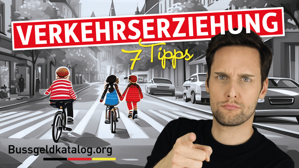 Richtige Verkehrserziehung im Video erklärt.