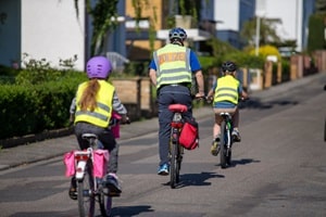 Verkehrserziehung fürs Fahrrad: Die Grundschule ist oft der Ort, an dem die Radfahrausbildung stattfindet